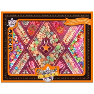 Koraliki dla dziewczynki zestaw świecący w ciemności Trifox (A-1261)