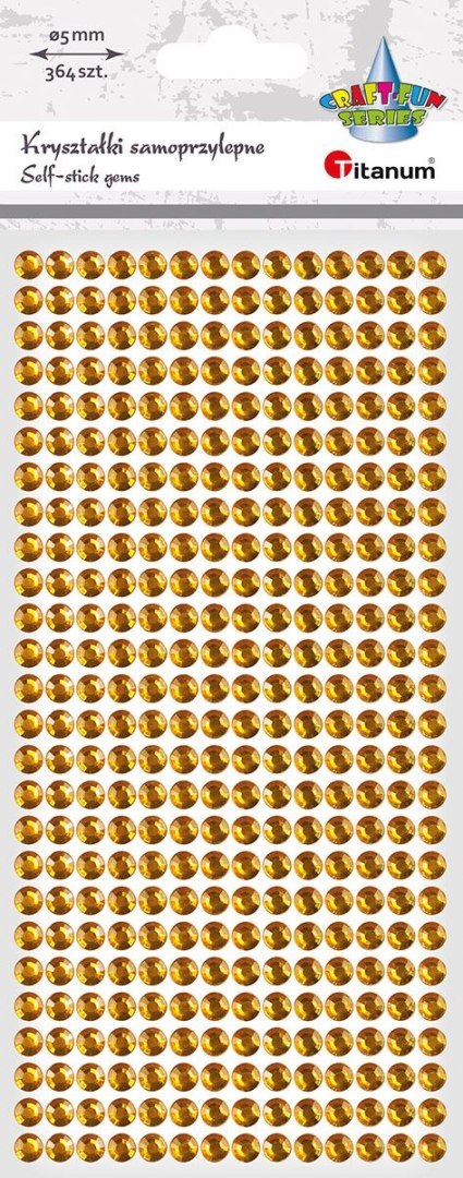 Kryształki Craft-Fun Series 39264000 złote Titanum (24BR0201-151)