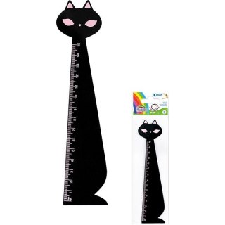 Linijka plastik 15cm Fiorello (GR-F88KC)