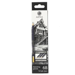 Ołówek do szkicowania 6B Artea