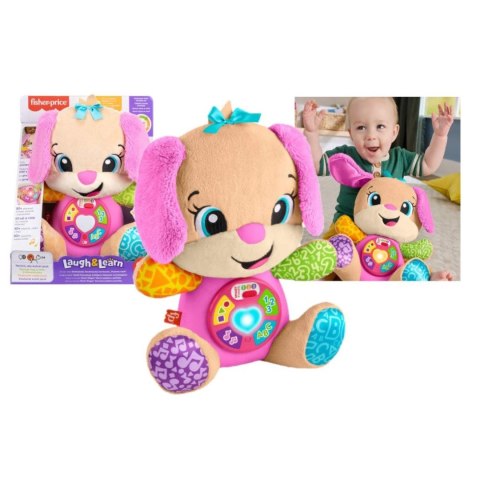 Pluszak interaktywny siostrzyczka szczeniaczka Fisher Price (JFD36)