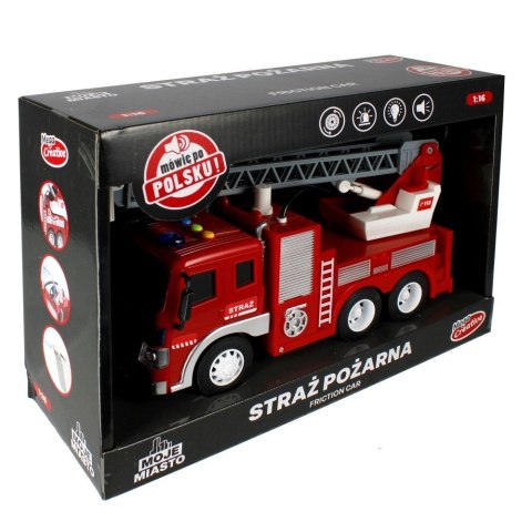 Samochód strażacki Moje miasto z wodą Mega Creative (522121)