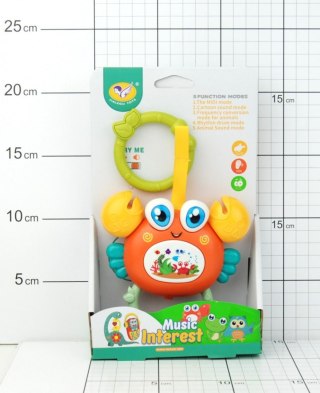 Zabawka dźwiękowa KRAB DLA MALUCHA Dromader (130-1341130)