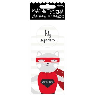 Zakładka do książki magnetyczna NW SUPERHERO Henry (5907465661669)