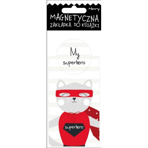 Zakładka do książki magnetyczna NW SUPERHERO Henry (5907465661669)