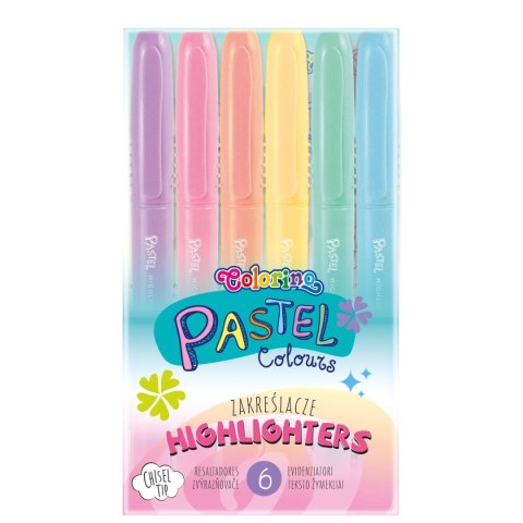 Zakreślacz Pastel Colorino Kids wkład mix Patio (84965)