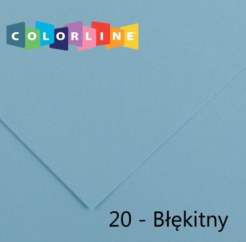 Brystol Colorline 20 błękitny 150g 10k [mm:] 500x650 Canson (200041396)
