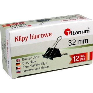 Klipy 32mm czarny Titanum (BC32)