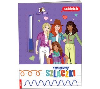 Książeczka edukacyjna Horse Club. Rysujemy Szlaczki Ameet (KSS 8401)