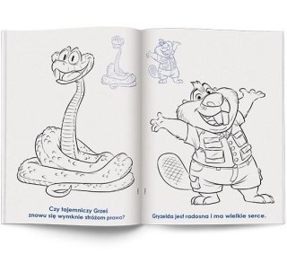 Książka dla dzieci Zwierzogród 2 Kolorowanka z Naklejkami Ameet (NA 9142)