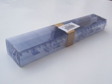 Linijka plastikowa 20cm Grales (L20)