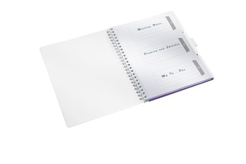 Notes (notatnik) LEITZ WOW BE MOBILE A4 80k. krata [mm:] 255x307 Leitz