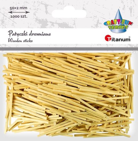 Ozdoba drewniana Craft-Fun Series patyczki Titanum (175051X)