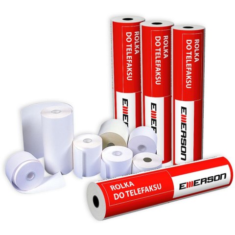 Papier do faksów (rolki telefaksowe) termiczny 210x30 [mm*m] Emerson (rf21030wd)