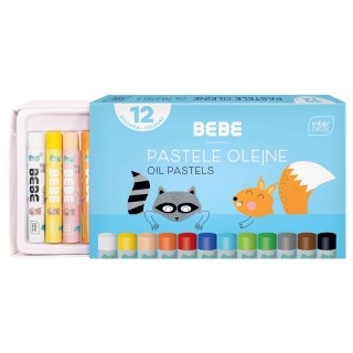 Pastele olejne BB KIDS 12 kol 12 kol. Bebe (5902277327321)