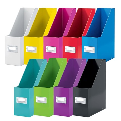 Pojemnik na dokumenty pionowy Click & Store zielony karton pokryty folią Leitz (60470054)