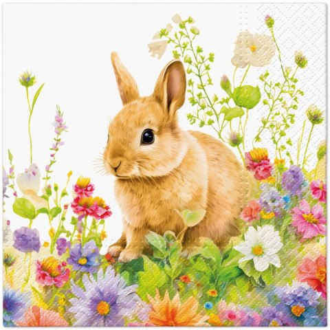 Serwetki Lunch Spring Morning mix nadruk bibuła [mm:] 330x330 Paw (SDL146400)