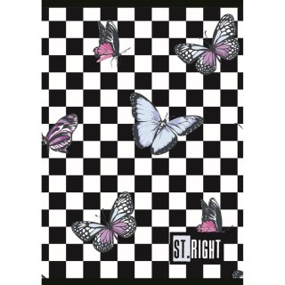 Zeszyt St.Right A5 32k. 70g krata Unipap