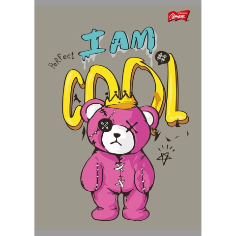 Zeszyt Troublemaker A5 60k. 70g linia Unipap