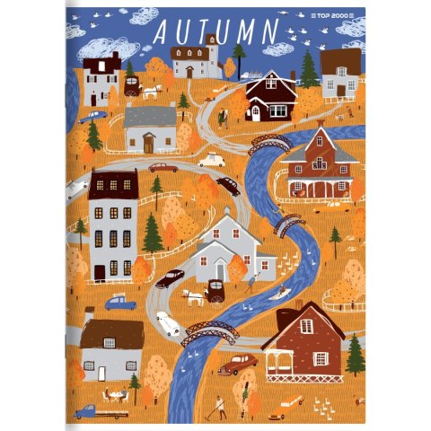 Zeszyt megamix A5 32k. 70g linia Top 2000 (400168847)