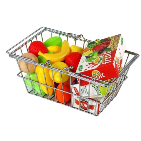 Artykuły kuchenne Koszyk Sklepowy Na zakupy Warzywa Owoce Spożywcze Metalowy Lean (17722)