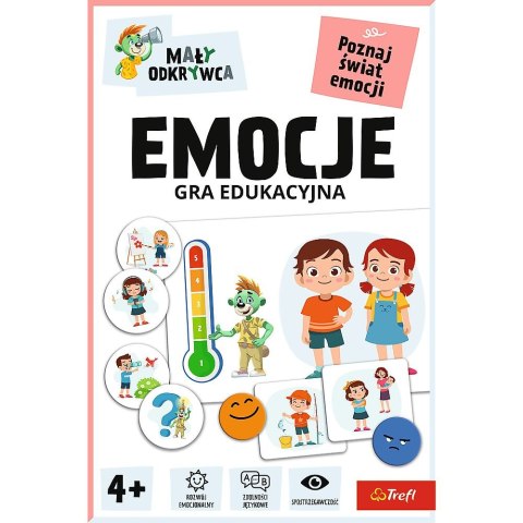 Gra edukacyjna Trefliki Mały odkrywca Gra emocja Trefl (02804)
