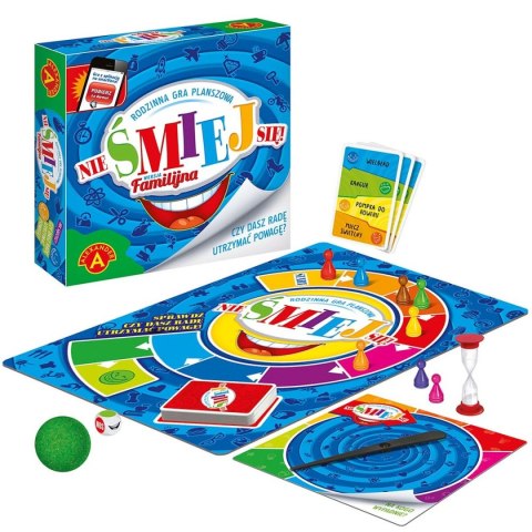 Gra planszowa Nie śmiej się familijna Alexander