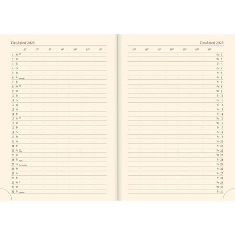 Kalendarz książkowy (terminarz) Vivella terminarz B5 Lucrum (51T-V)