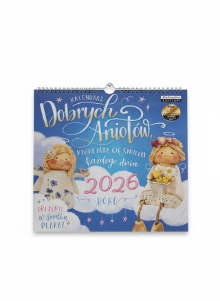 Kalendarz ścienny classic DOBRE ANIOŁY 300mm x 300mm Kukartka