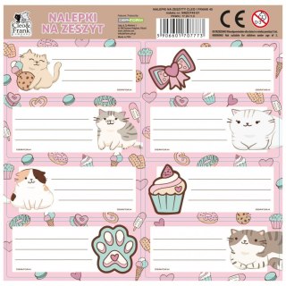 Naklejka na zeszyt Cleo i Frank Derform (NNZCF45)