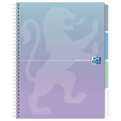 Notes (notatnik) pastel A4 80k. krata Oxford (400182938)