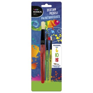 Pędzel Kidea nr 6,10,18 Kidea (Z3PKA)