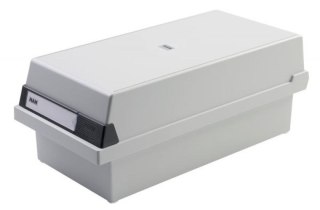 Pojemnik na dokumenty pionowy A5 szary plastik Han (HN95511-13)