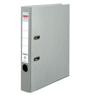 Segregator dźwigniowy Q. file Standard 0011167525 A4 50mm popielaty Herlitz (300003093)