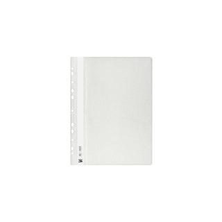 Skoroszyt sztywny zawieszany biały A4 biały PVC PCW 160mic. 150g Tres (SKWA4/BIA)