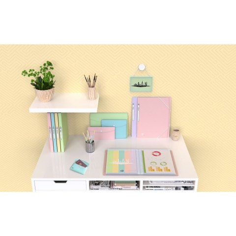 Teczka ofertowa Urban pastel A4 kolor: mix 40 kieszeni Oxford (400187645)