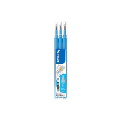 Wkład do pióra kulkowego Frixion wkład lazurowy 0,5mm Pilot (PIBLS-FR5-LB-S3-E)