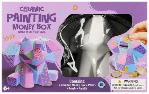 Zestaw kreatywny dla dzieci skarbonka słoń do malowania Mega Creative (567922)