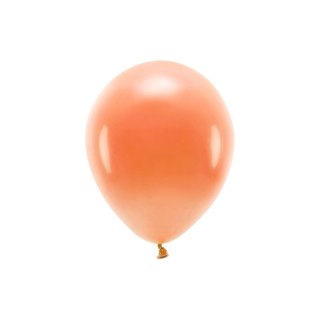Balon gumowy Pastel Eco Balloons pomarańczowy Partydeco (ECO26P-005)