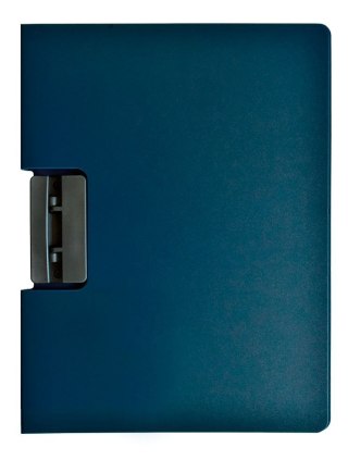 Deska z klipem (podkład do pisania) ZAMYKANA A4 granatowa Tetis (BD651-g)