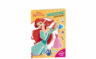 Książka dla dzieci Disney Księżniczka Brokatowe ubieranki Ameet (SDLB-9104)