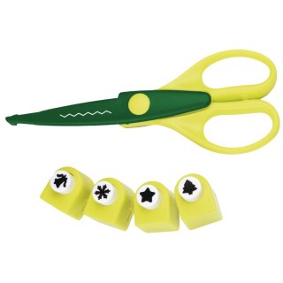 Nożyczki Craft-Fun Series Boże Narodzenie nożyczki i dziurkacze kreatywne 16,5cm Titanum (340302)