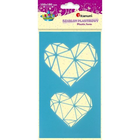 Szablon Craft-Fun Series serca Titanum (1919)