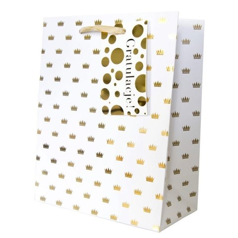 Torba prezentowa torebka ozdobna Bożenarodzenie Kukartka (QPS)