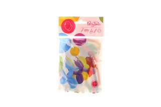 Balon gumowy modelinowy 15szt. mix Arpex (K8185)