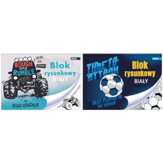 Blok rysunkowy NO NAME - CHŁOPIEC Beniamin