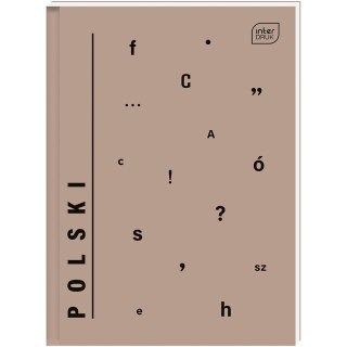 Brulion tematyczny 5902277332462 A5 80k. 70g linia Interdruk (JĘZYK POLSKI)