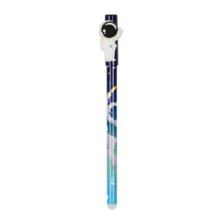 Długopis wymazywalny kosmonauci 5902315577626 wkład niebieski 0,5mm Strigo (SSC199)