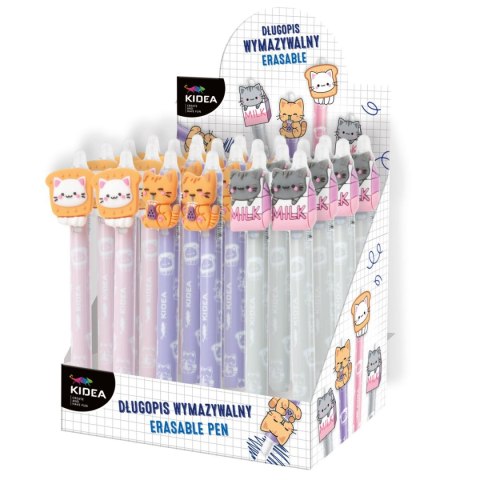 Długopis wymazywalny wkład niebieski Kidea (DWAUDKAD)