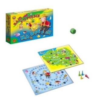 Gra planszowa RAJD PO POLSCE Alexander (5906018002393)